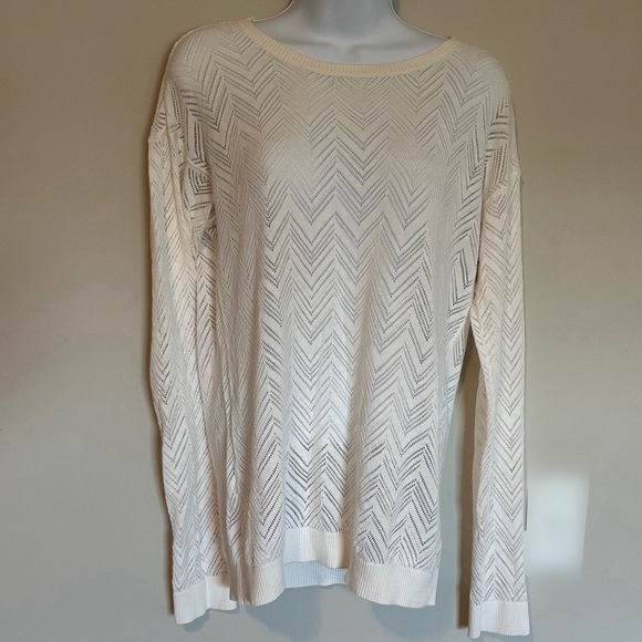 LOFT Sheer Sweater - Picture 2 of 5